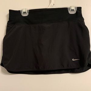 Nike dri fit black running skirt- XS
